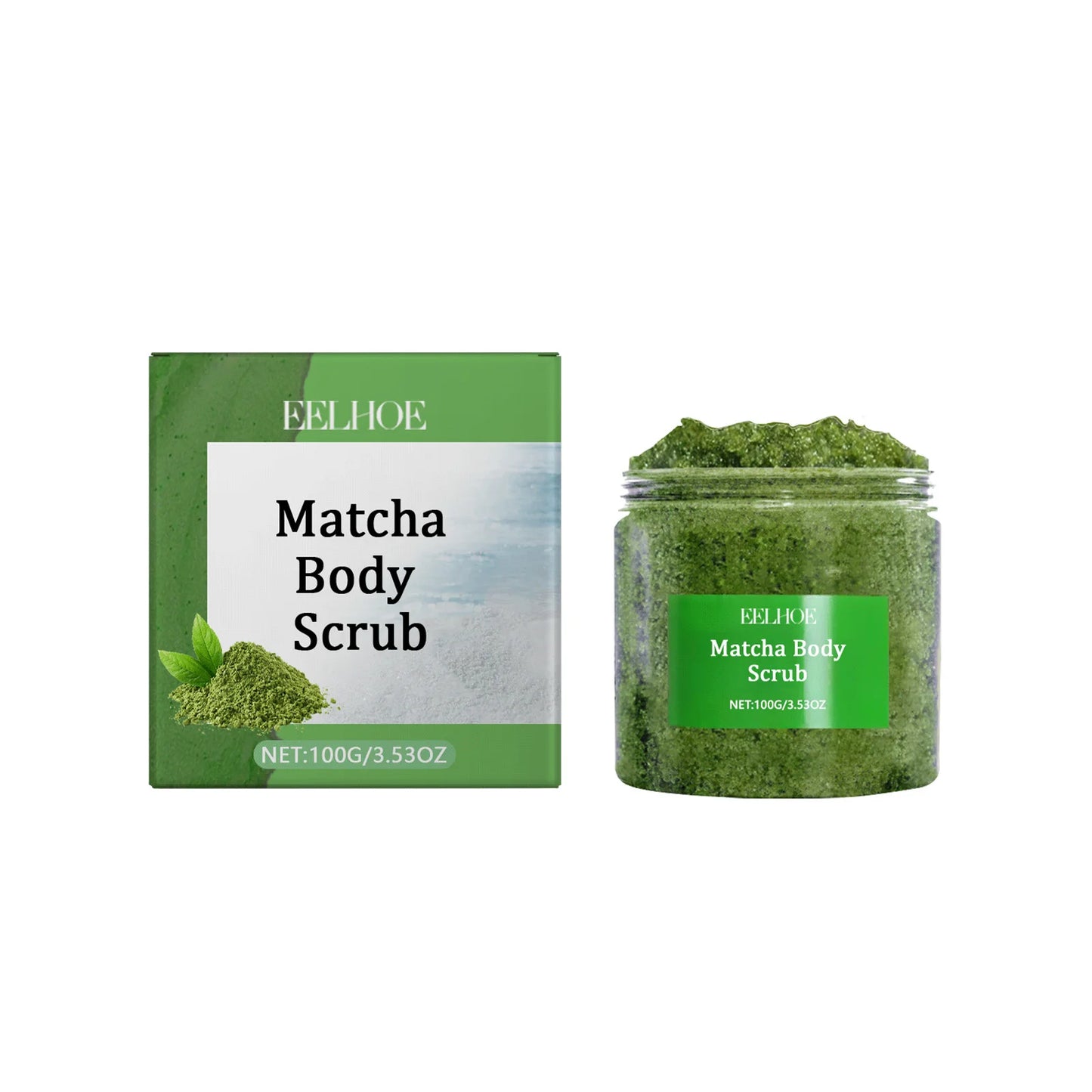 Green Tea Body Scrub Dead Skin Remover