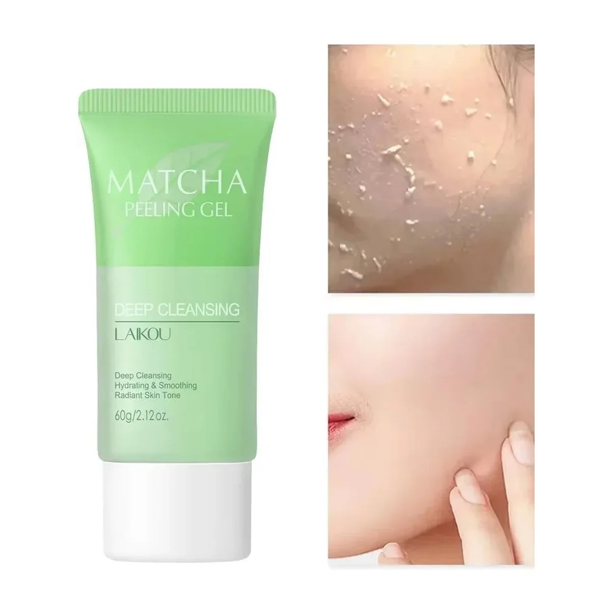 Matcha Exfoliating Exfoliate Peeling Gel Facial Scrub