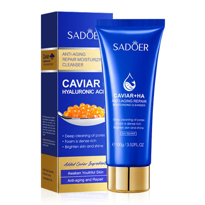 Caviar Facial Cleanser Face Wash Foam Face Cleanser