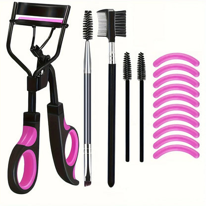 Eyelash Curlers Eyebrow Brush Kit