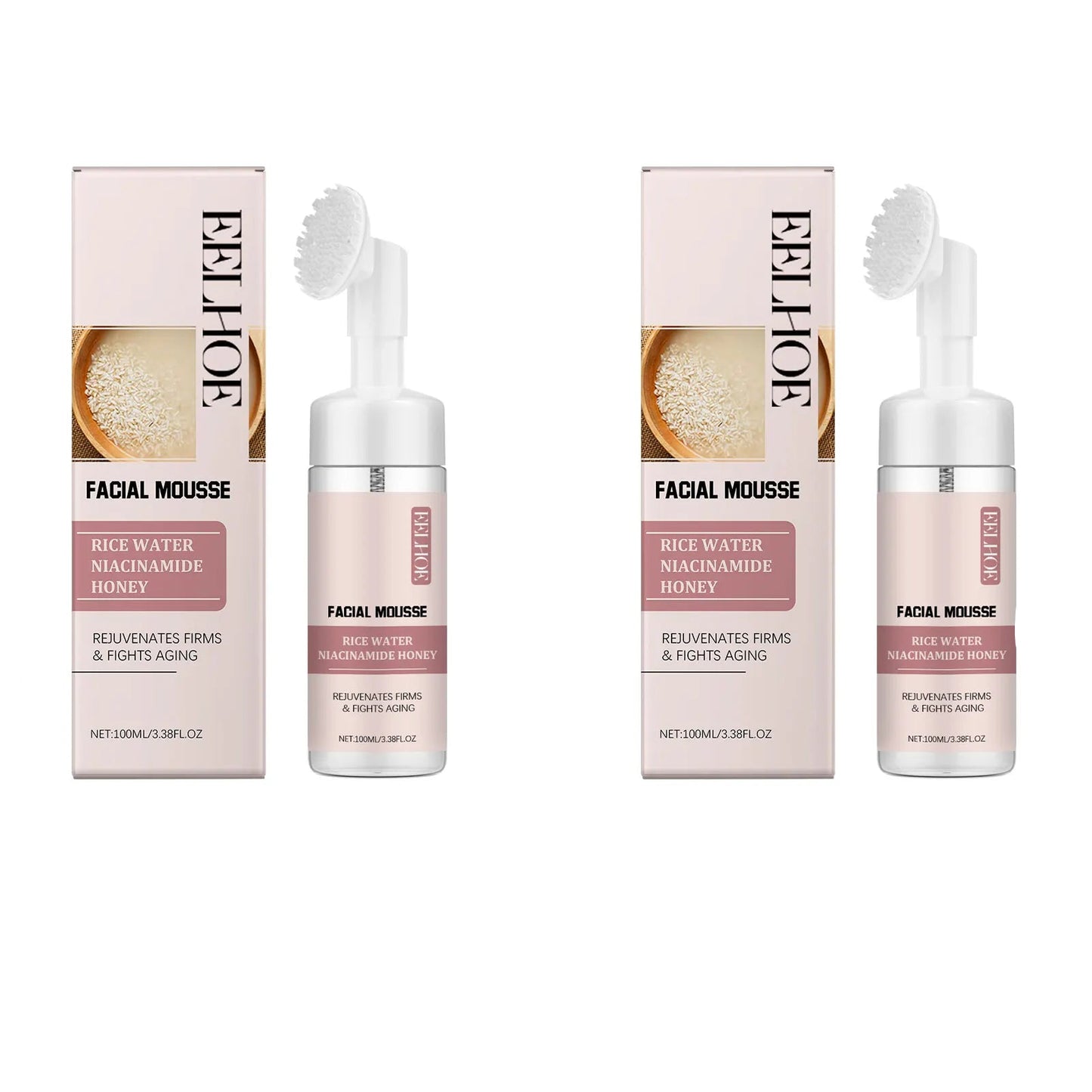 Rice Facial Exfoliating Remove Cleanser